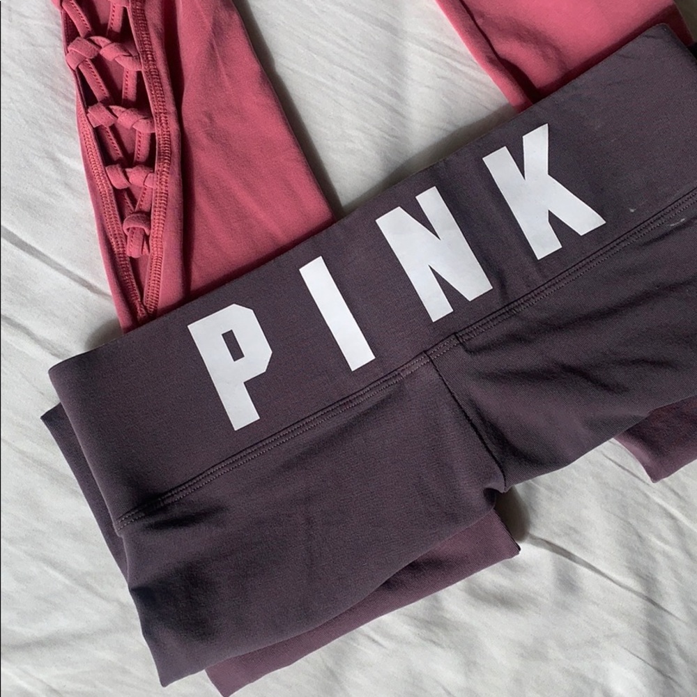 PINK brand ombré leggings